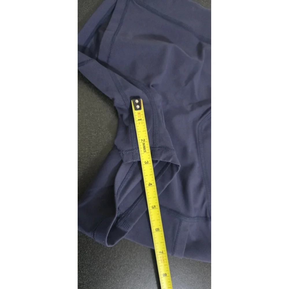 NWT Halara Navy Bike Shorts Athletic Pockets Cinch‎ Booty Lift Ultrasculpt S 3in